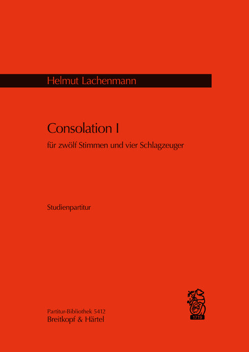 LACHENMANN - Consolation I