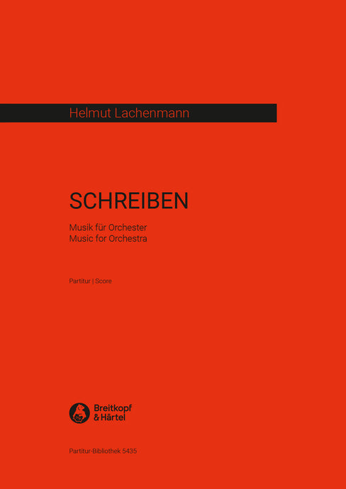 LACHENMANN - SCHREIBEN