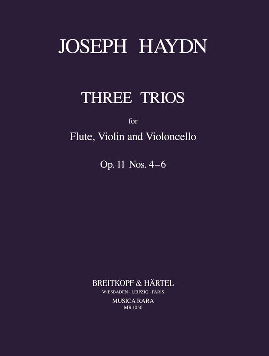 HAYDN - Trios Op. 11 Nos. 4-6