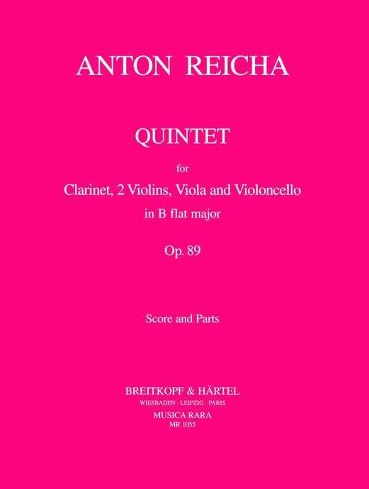 REICHA - Quintet in Bb
