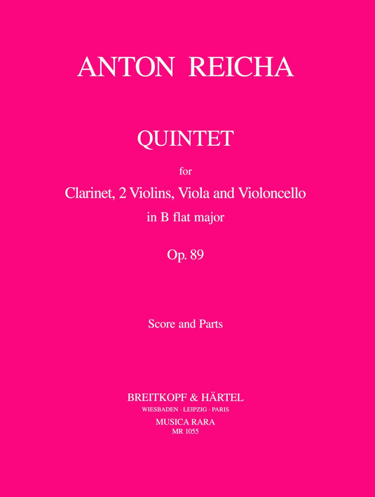 REICHA - Quintet in Bb