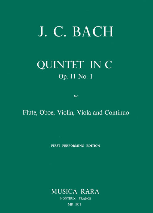 BACH - Quintet in C major Op. 11 No. 1