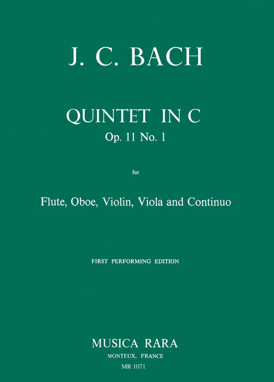 BACH - Quintet in C major Op. 11 No. 1