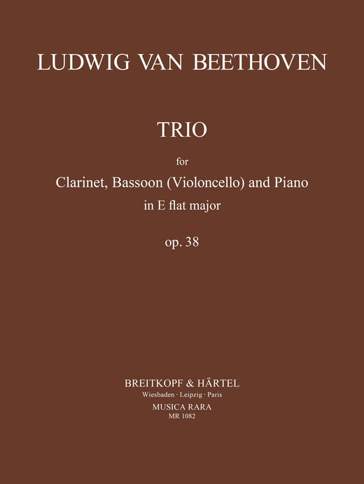 BEETHOVEN - Trio Op. 38 in Eb major