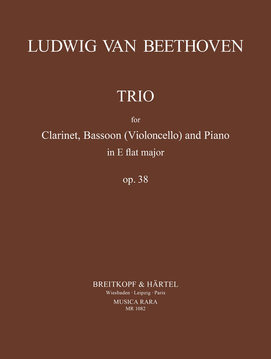 BEETHOVEN - Trio Op. 38 in Eb major