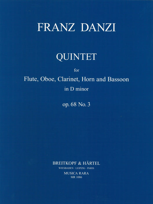 DANZI - Quintet in D minor Op. 68/3