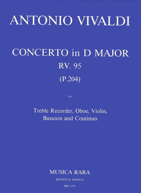 VIVALDI - Concerto in D major RV 95