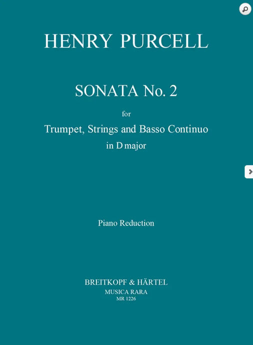 PURCELL - Sonata No. 2 in D major