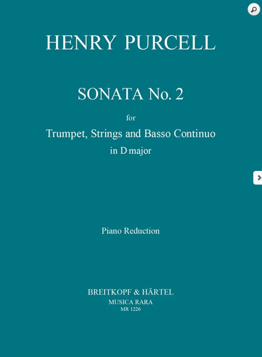 PURCELL - Sonata No. 2 in D major