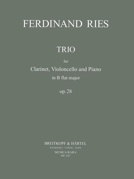 RIES - Trio in Bb major Op. 28