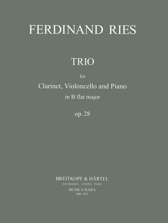 RIES - Trio in Bb major Op. 28
