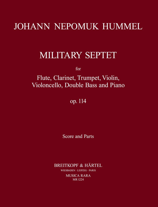 HUMMEL - Septet Op. 114 (Military Septet)