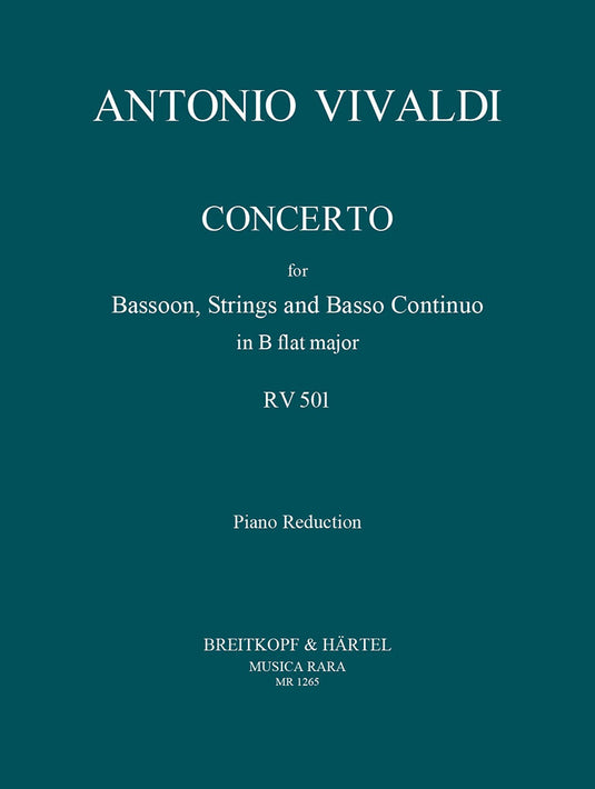 VIVALDI - Concerto in B flat major RV 501 (P 401)