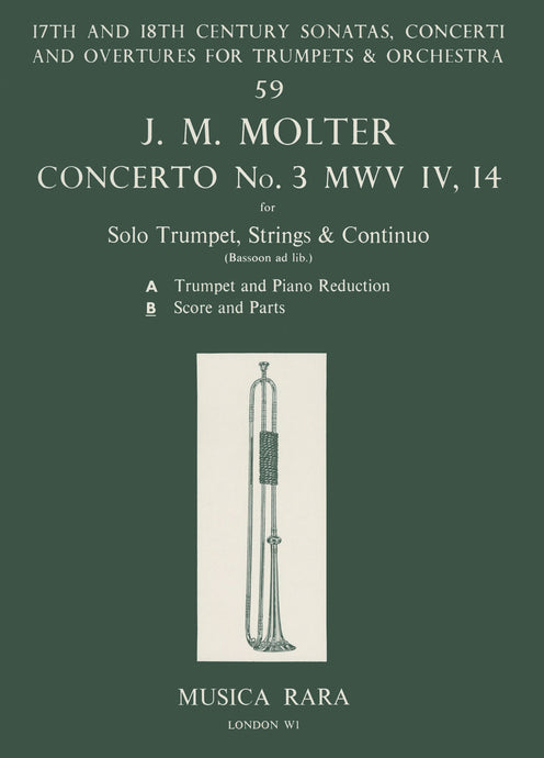 MOLTER - 3 Concerti in D