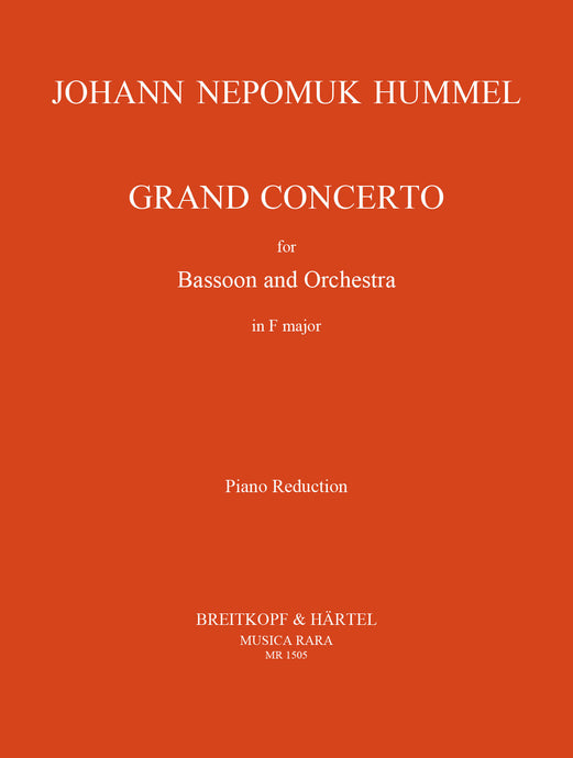 HUMMEL - Grand Concerto in F major