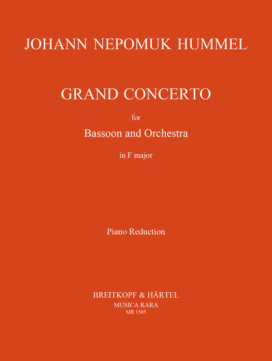HUMMEL - Grand Concerto in F major