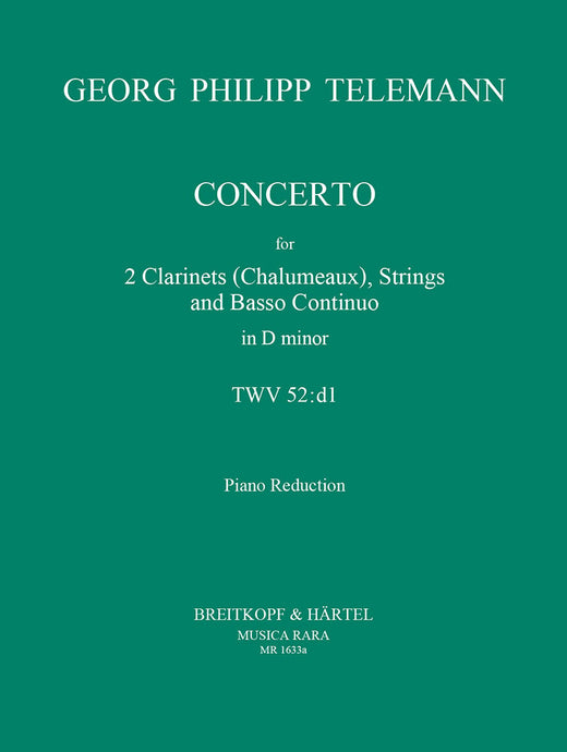 TELEMANN - Concerto in D minor TWV 52:d1