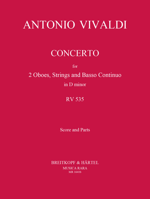 VIVALDI - Concerto in D minor RV 535