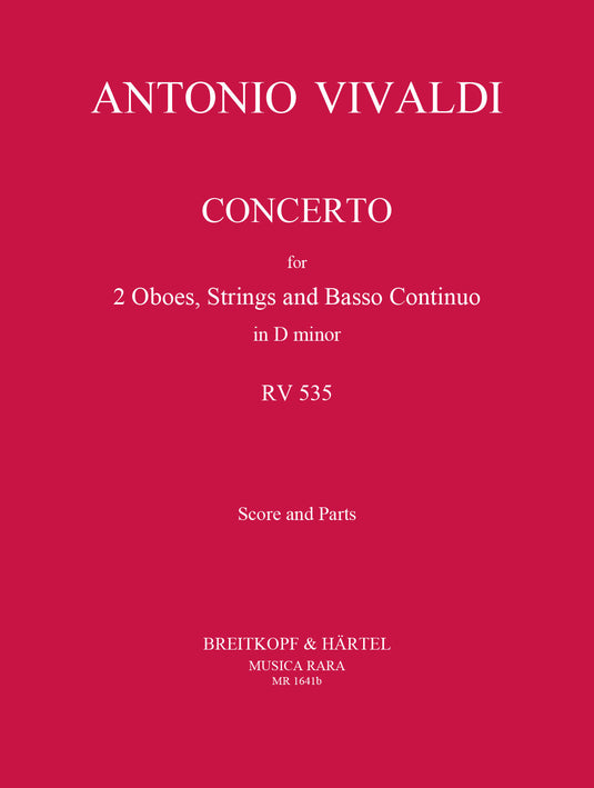 VIVALDI - Concerto in D minor RV 535