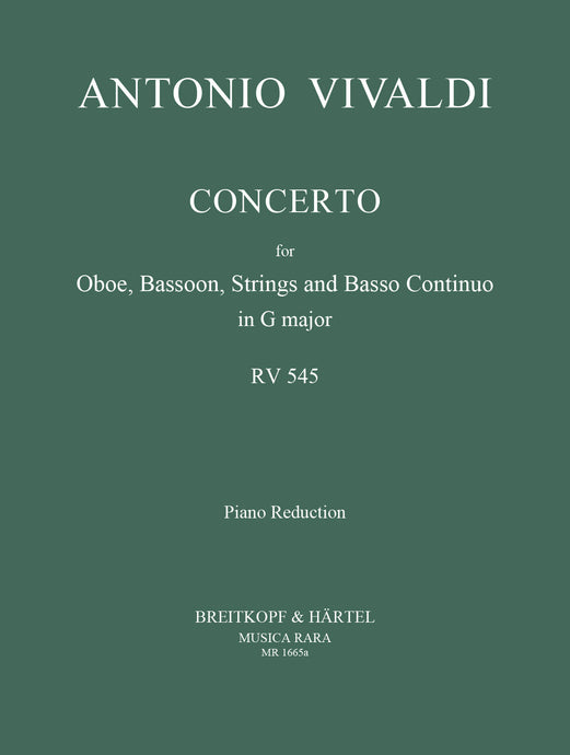 VIVALDI - Concerto in G major RV 545