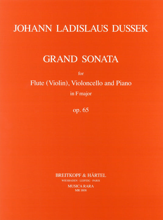 DUSSEK - Grand Sonata in F major Op. 65