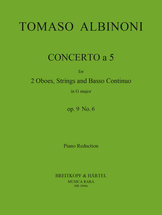 ALBINONI - Concerto a 5 in G Op. 9/6
