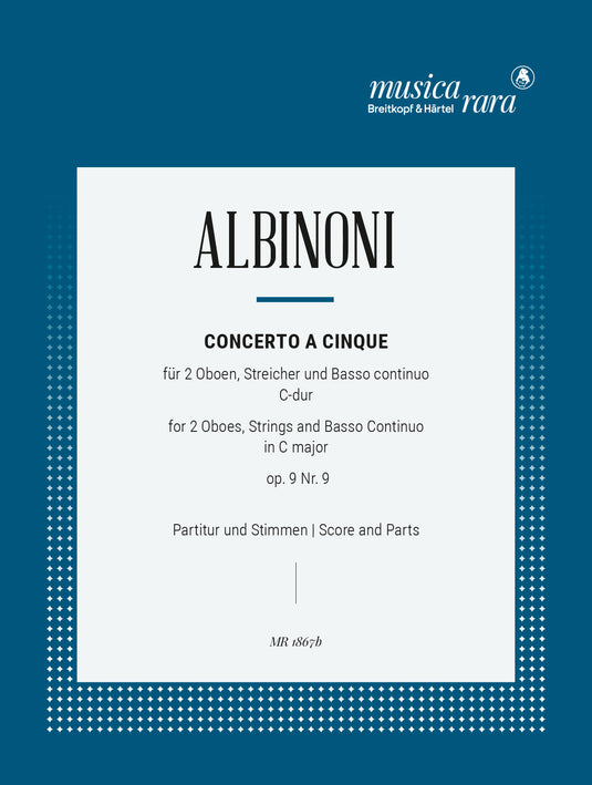 ALBINONI - Concerto a 5 in C major Op. 9/9