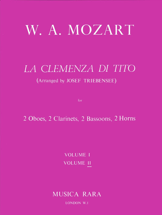 MOZART - La Clemenza di Tito K. 621
