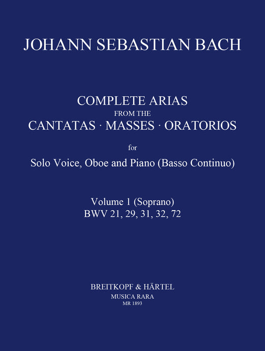BACH - Complete Arias and Sinfonias