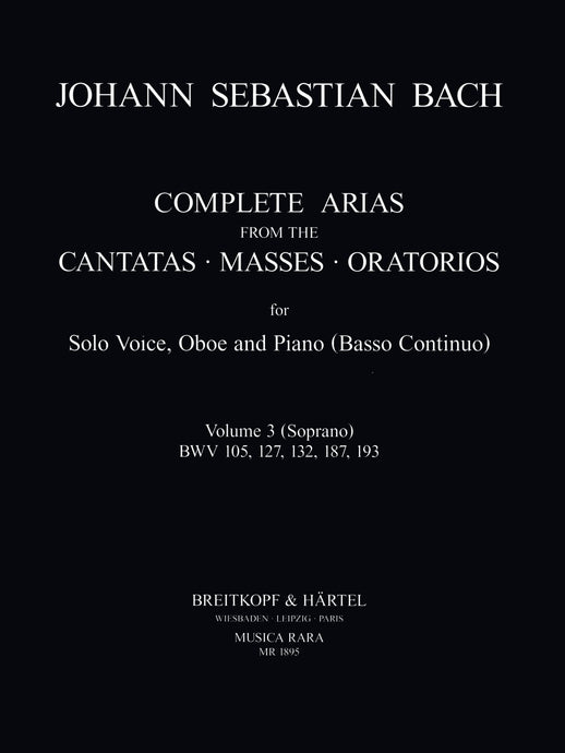 BACH - Complete Arias and Sinfonias