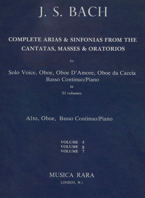 BACH - Complete Arias and Sinfonias