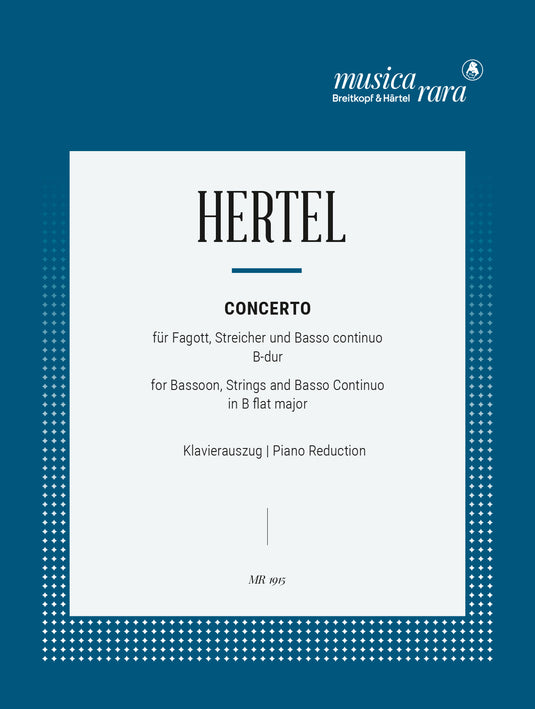 HERTEL - Concerto in B flat major