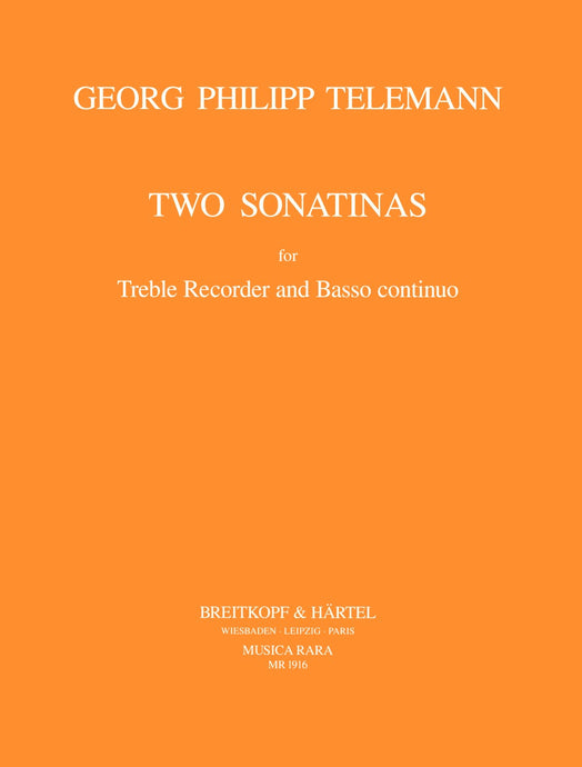 TELEMANN - 2 Sonatinas