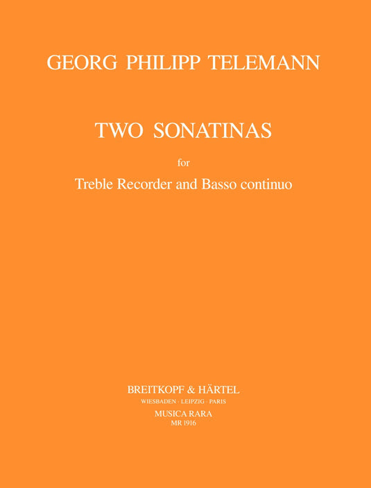 TELEMANN - 2 Sonatinas