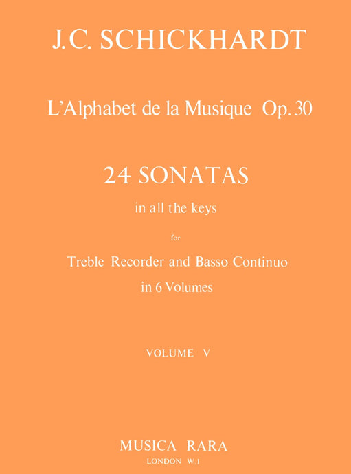 SCHICKHARDT - L'Alphabet de la Musique Op. 30