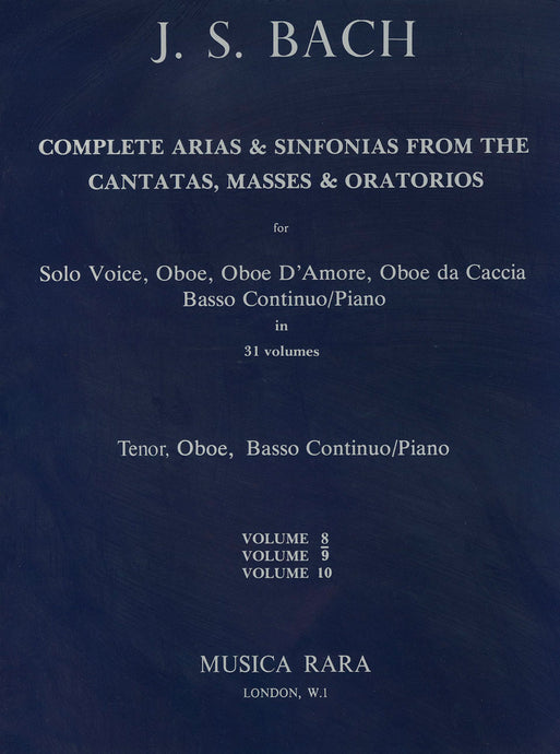 BACH - Complete Arias and Sinfonias
