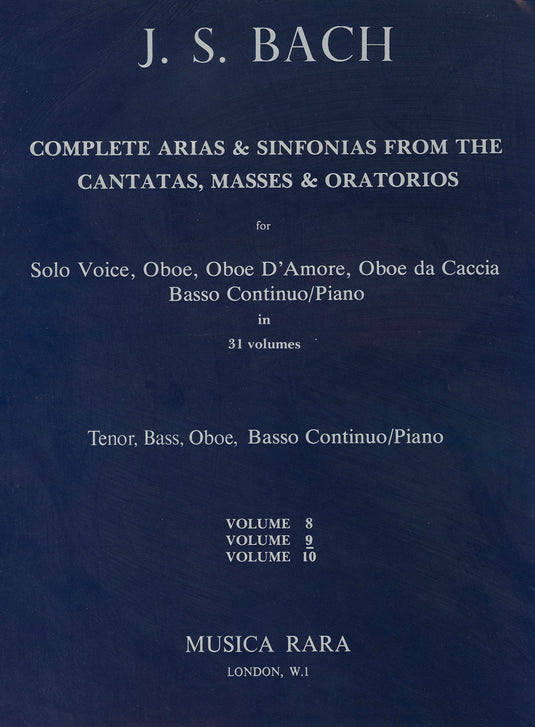 BACH - Complete Arias and Sinfonias