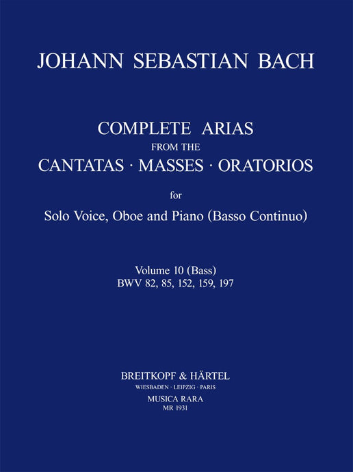 BACH - Complete Arias and Sinfonias