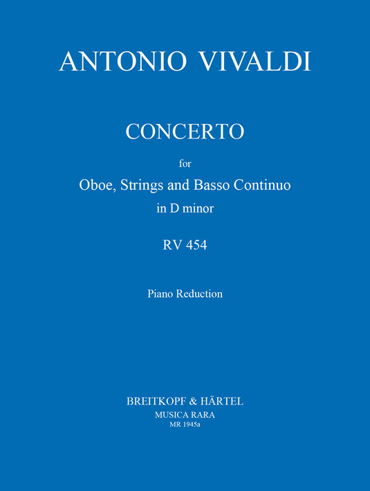 VIVALDI - Concerto in D minor RV 454