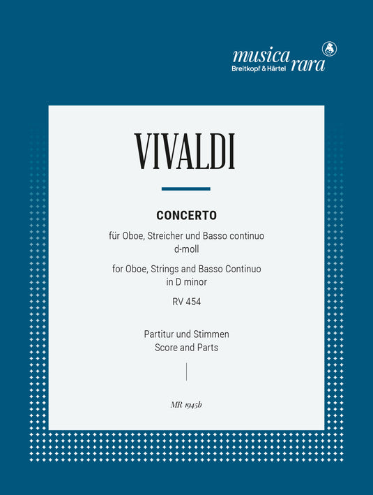 VIVALDI - Concerto in D minor RV 454