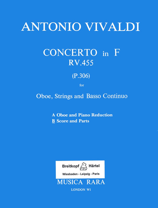VIVALDI - Concerto in F major RV 455