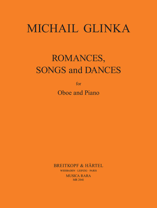 GLINKA - Romances, Songs and Dances