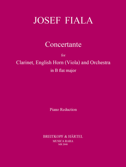 FIALA - Concertante in Bb major