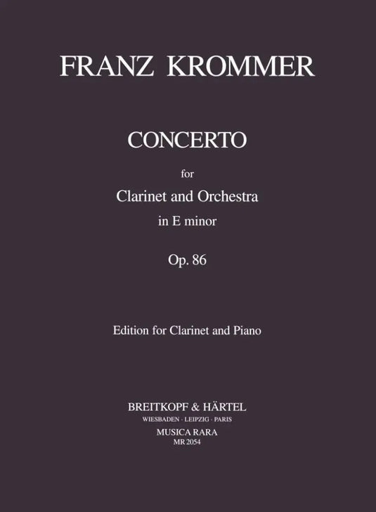 STAMITZ - Concerto in B flat