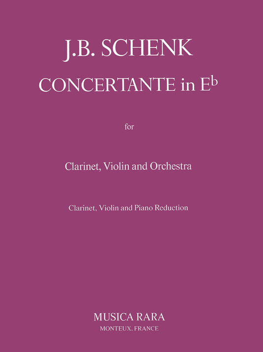 SCHENK - Concertante in Eb
