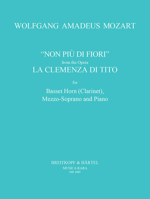 MOZART - Non più di fiori