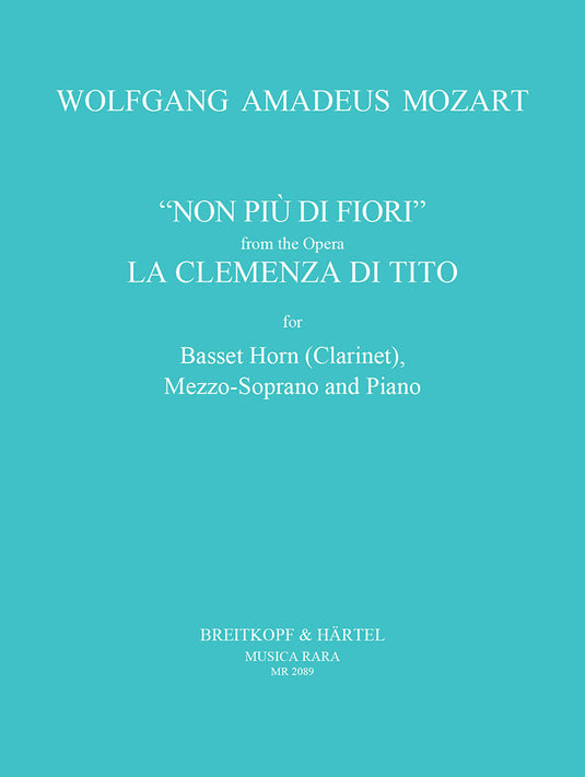 MOZART - Non più di fiori