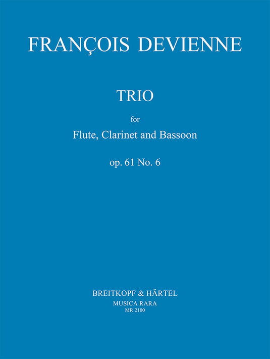 DEVIENNE - Trios Op. 61