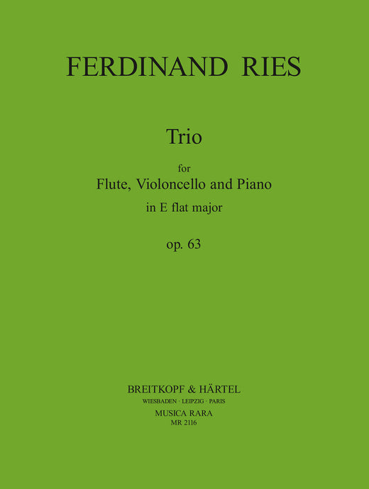 RIES - Trio in Eb major Op. 63