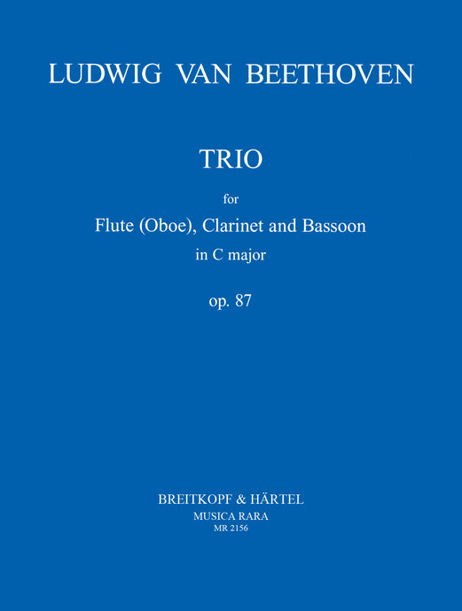 BEETHOVEN - Trio in C major Op. 87
